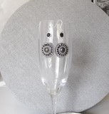 Bijou artisanal - boucles Druzy