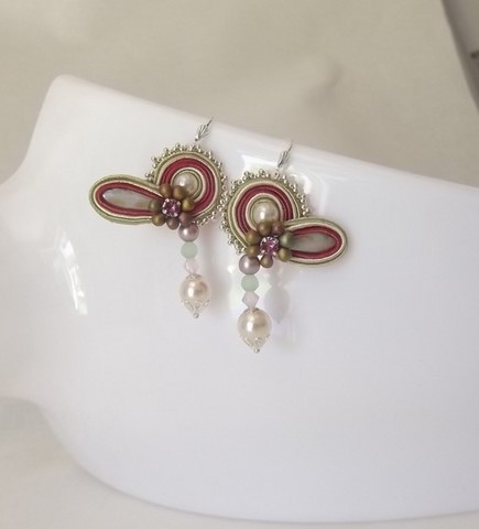 bijou artisanal - clips folle Romantique