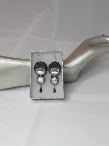 Bijou artisanal - Boucles un air de rock