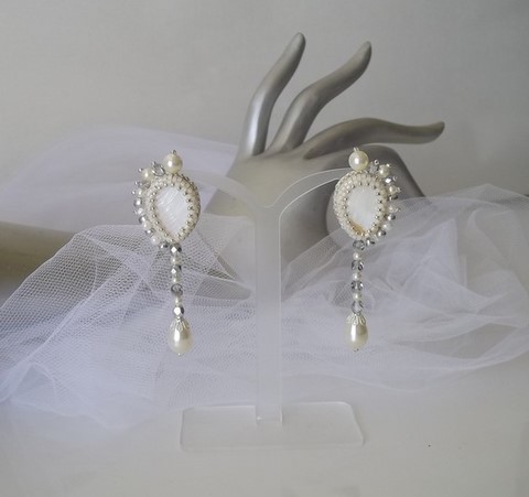 Bijou artisanal - Boucles wedding