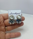 bijoux artisanaux - boucles kite argent